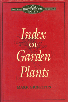 Index of Garden Plants; Mark Griffiths Gram