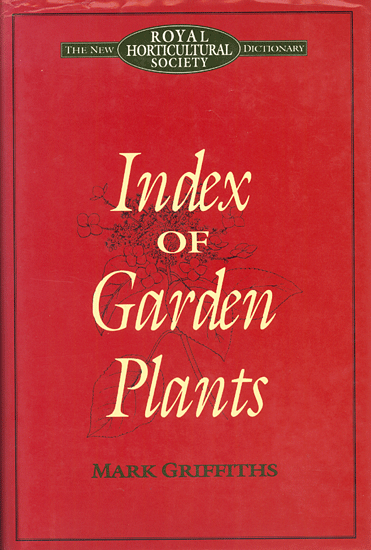 Index of Garden Plants; Mark Griffiths Gramm